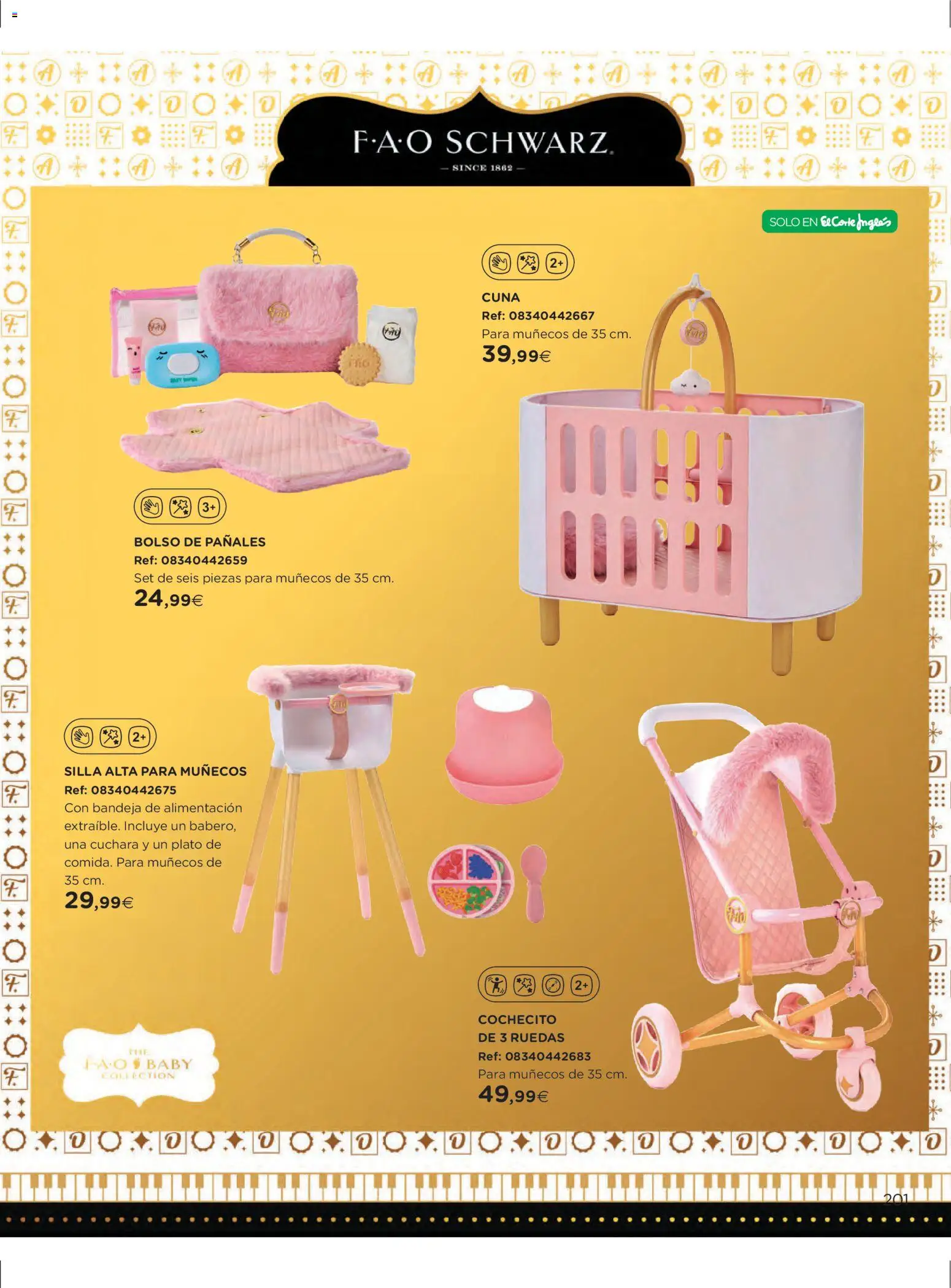 El Corte Inglés ofertas │ válido desde el 27.10.2025 | Página: 201 | Productos: Bolso, Bandeja, Silla, Cuna