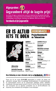 Hornbach - Folder - Voorbeeld van een folder van Hornbach, geldig van 30.09.2025 | Pagina: 82