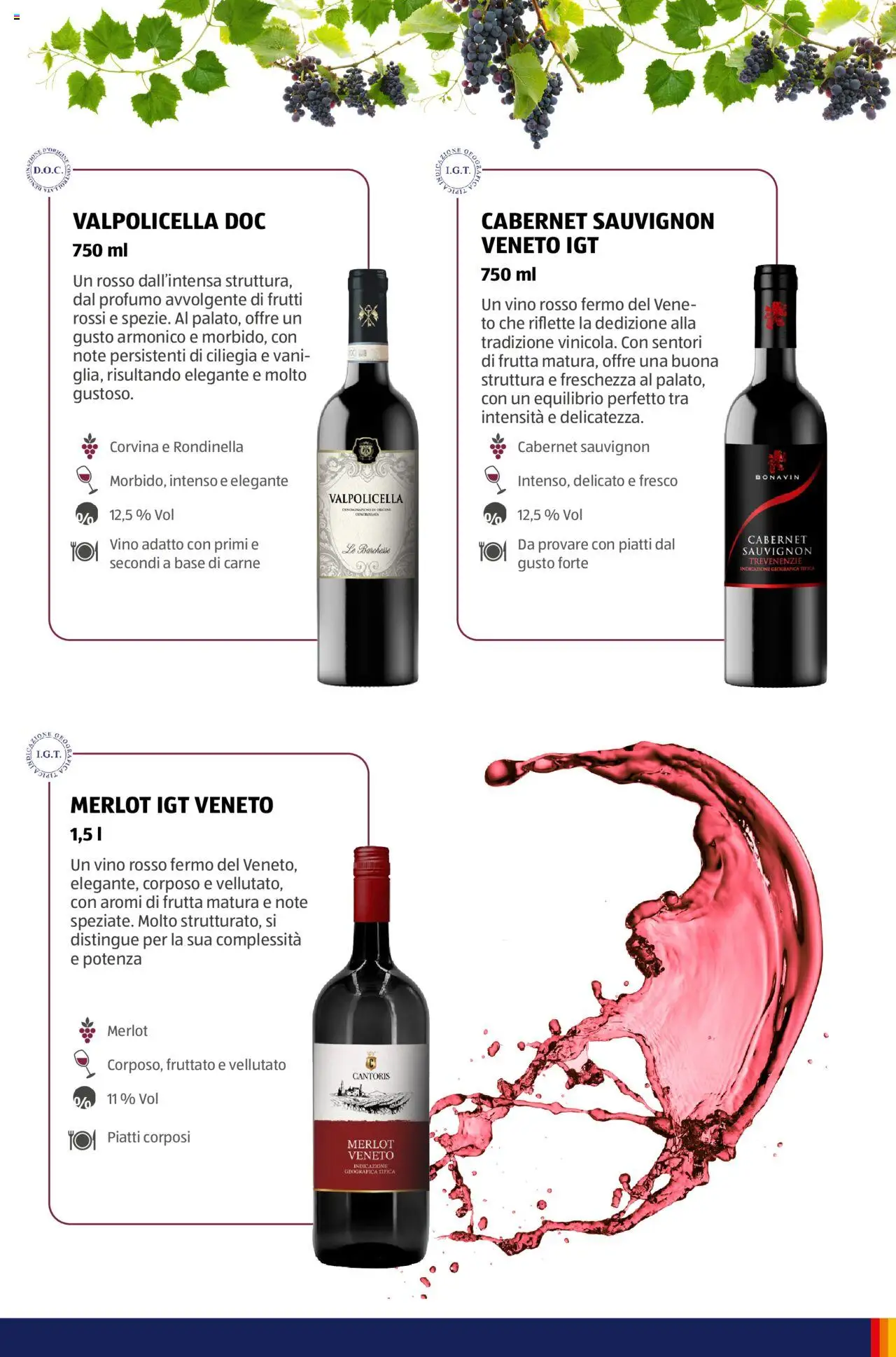 Volantino Aldi del 05.11.2024 | Pagina: 18 | Prodotti: Frutta, Vino, Vino rosso, Profumo