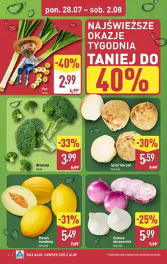 Aldi Gazetka od 28.07.2025 | Strona: 4 | Produkty: Melon