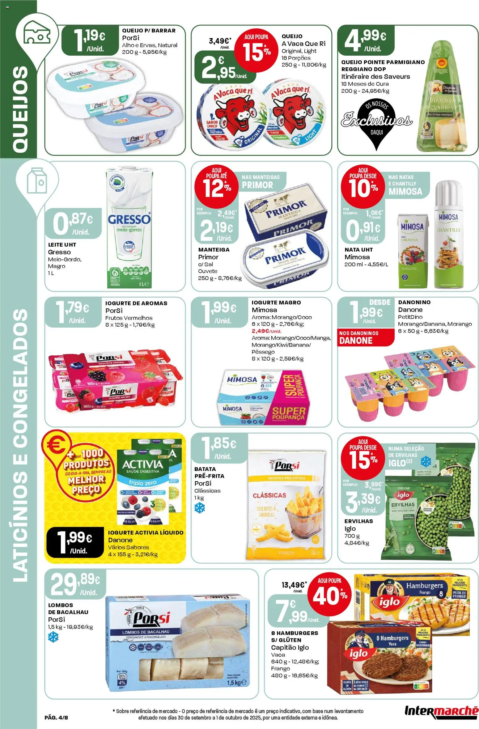 Intermarché Folheto Mini │ válido de 06.11.2025 | Página: 4 | Produtos: Sal, Manteiga, Queijo, Nata