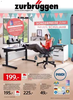 Zurbrüggen Sonderpreise zum neuen Schuljahr ab 28.09.2025 gültig