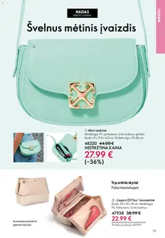 Oriflame leidinys galioja nuo 11.03.2026 | Puslapis: 79 | Prekių: Makiažas, Rankinė