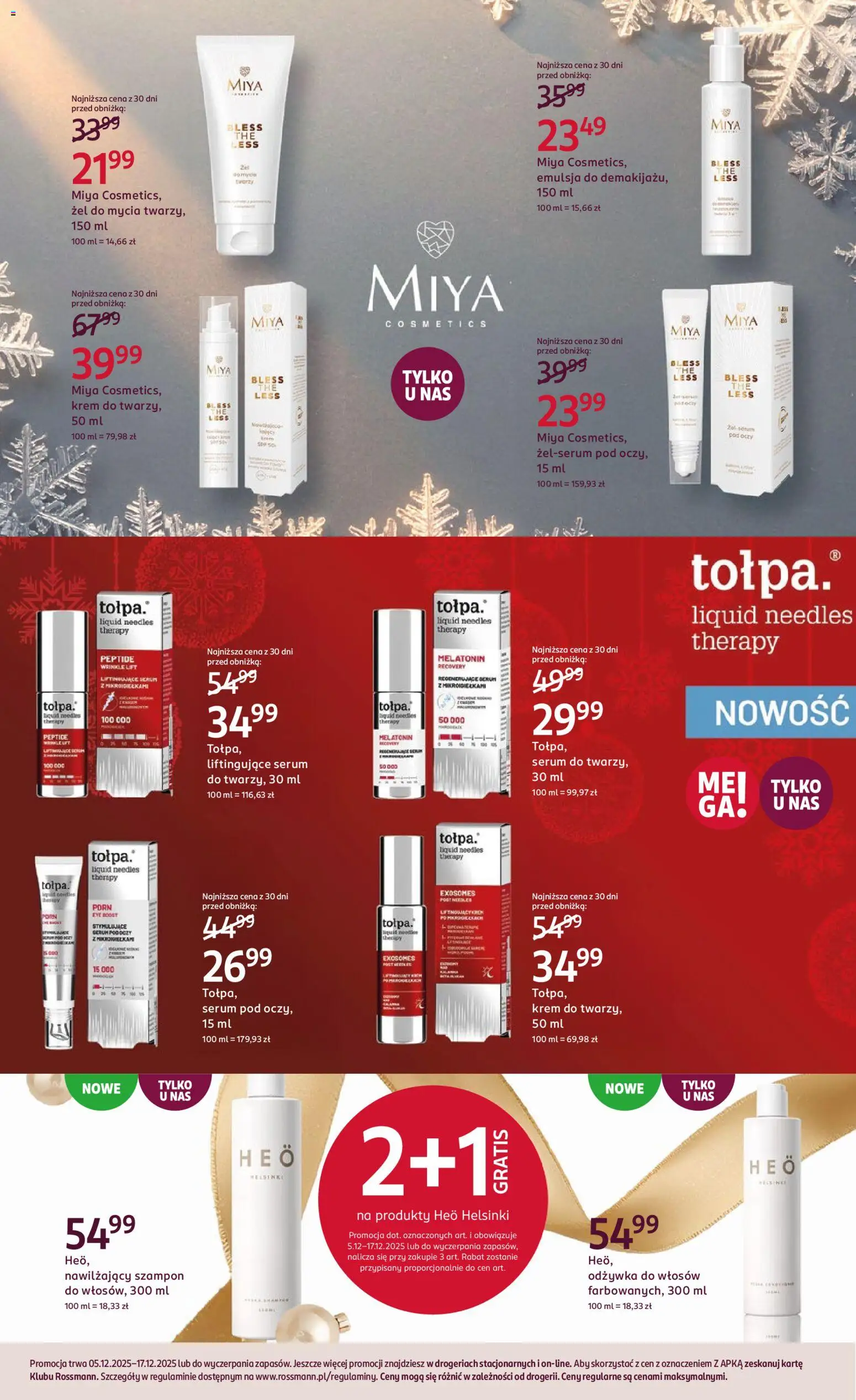 Rossmann Gazetka od 05.12.2025 | Strona: 15 | Produkty: Ocet, Szampon, Odżywka, Krem