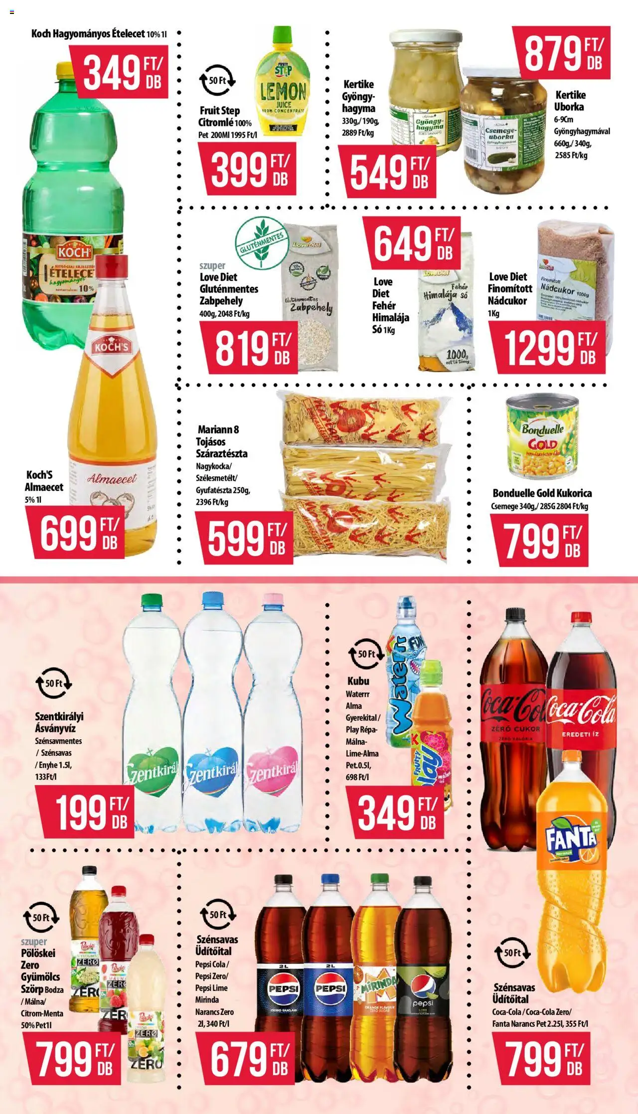 COOP akciós ujság - amely érvényes a következő dátumtól: 12.06.2025 | Oldal: 8 | Termékek: Málna, Ásványvíz, Gluténmentes, Uborka