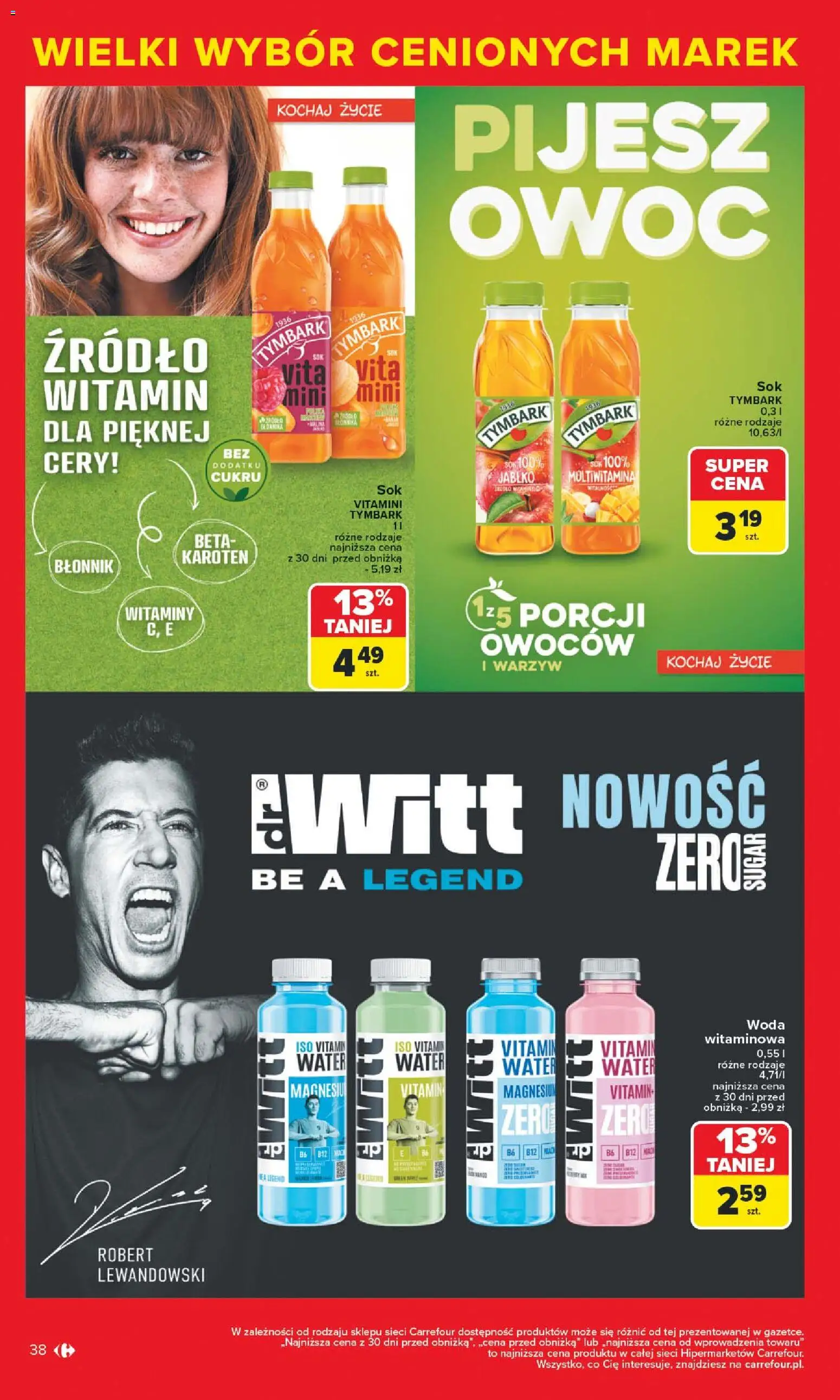 Carrefour Gazetka - Markowe atrakcje cenowe od 27.10.2025 | Strona: 40 | Produkty: Woda