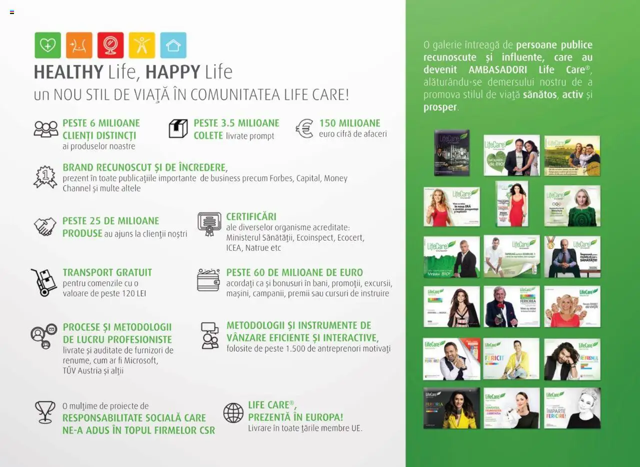 Life Care catalog - Aprilie/Octombrie – valabil de la 01.04.2025 | Pagină: 4 | Produse: Şerit ödül, Pește