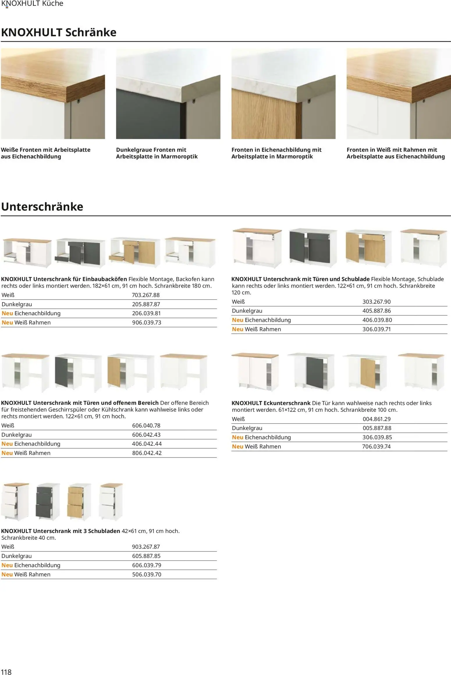 Ikea Küchen – gültig ab 30.09.2025 | Seite: 118 | Produkte: Geschirrspüler, Tür, Kühlschrank, Backofen