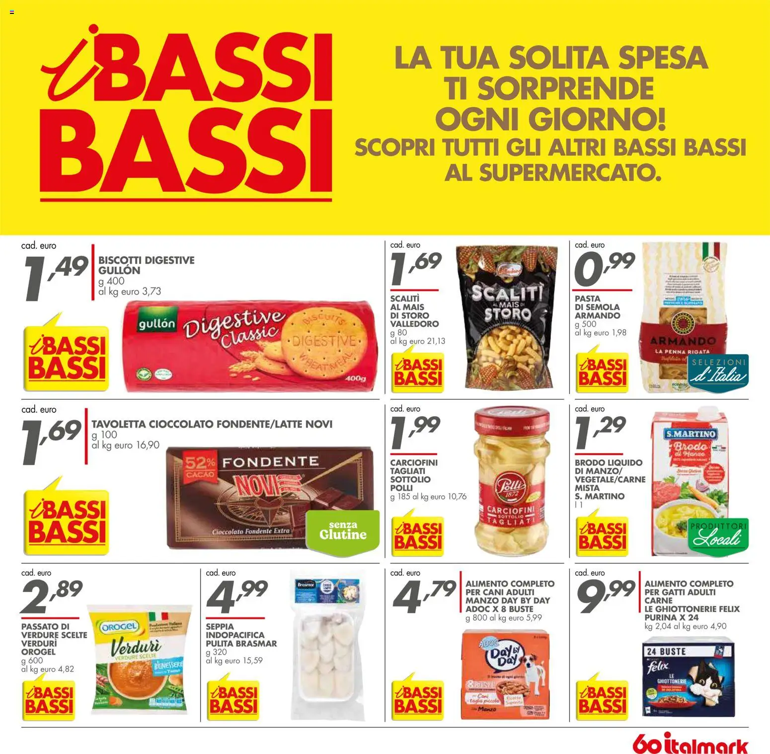 Volantino Italmark del 10.12.2025 | Pagina: 35 | Prodotti: Cioccolato, Manzo, Biscotti, Pasta