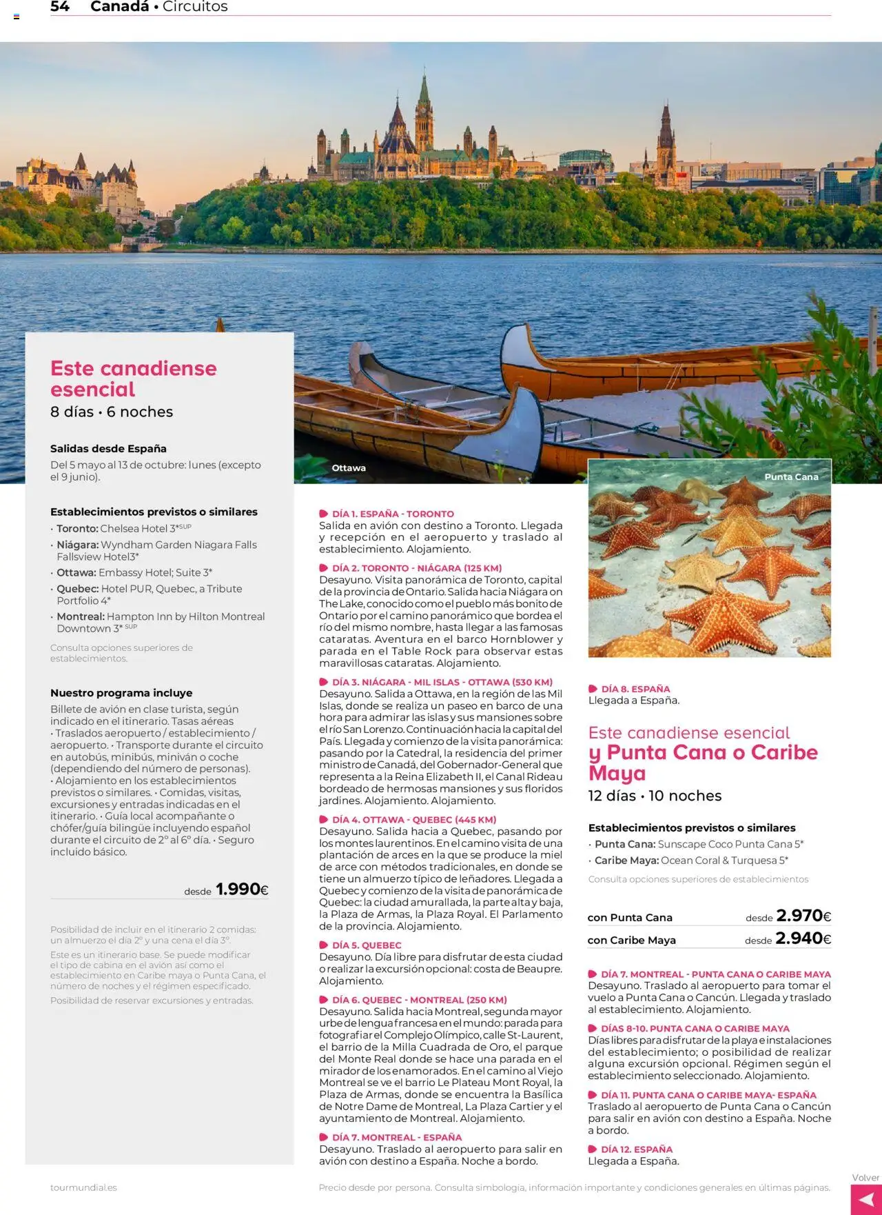 Viajes El Corte Inglés - Norteamérica y Caribe 2025 │ válido desde el 01.01.2025 | Página: 54