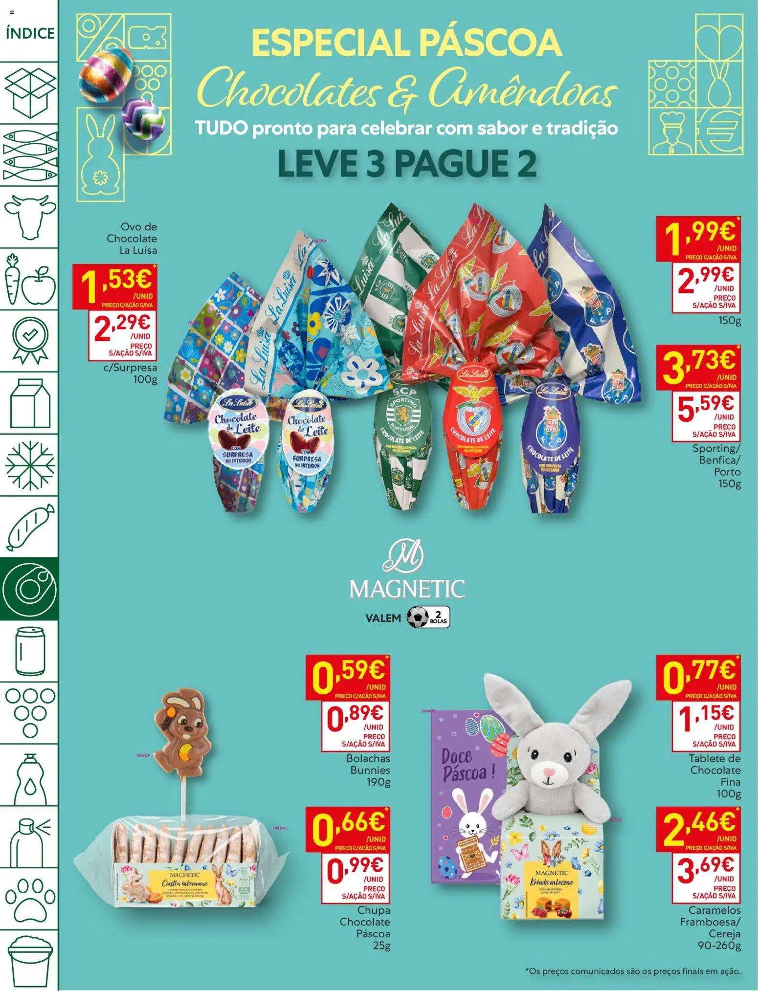 Recheio folheto │ válido de 31.03.2026 | Página: 32 | Produtos: Chocolates, Cereja, Leite, Chocolate