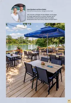 Prodega Aktionen Outdoor-Ausstattung ab 01.03.2026 gültig | Seite: 17 | Produkte: Tisch, Stuhl