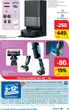 Carrefour folder week 2 - Voorbeeld van een folder van Carrefour, geldig van 07.01.2026 | Pagina: 37 | Producten: Gewicht, Batterij, Borstel, Kaart