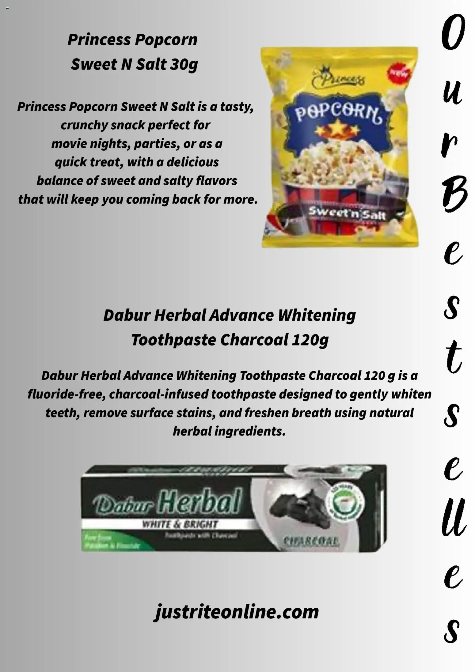 Justrite - Catalogue valid from 08.04.2026 | Page: 5 | Products: Toothpaste, Salt