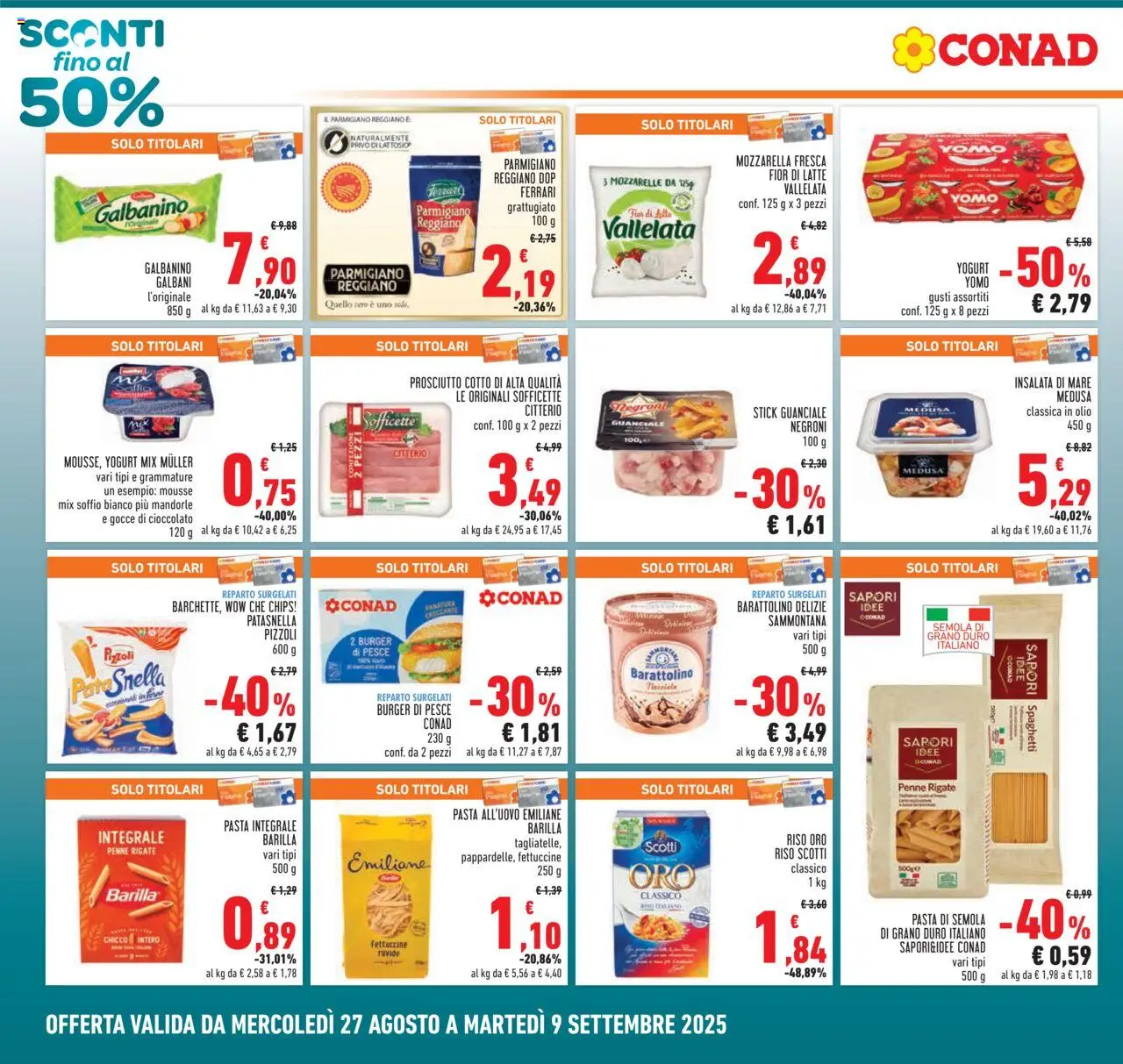 Volantino Conad del 27.08.2025 | Pagina: 2