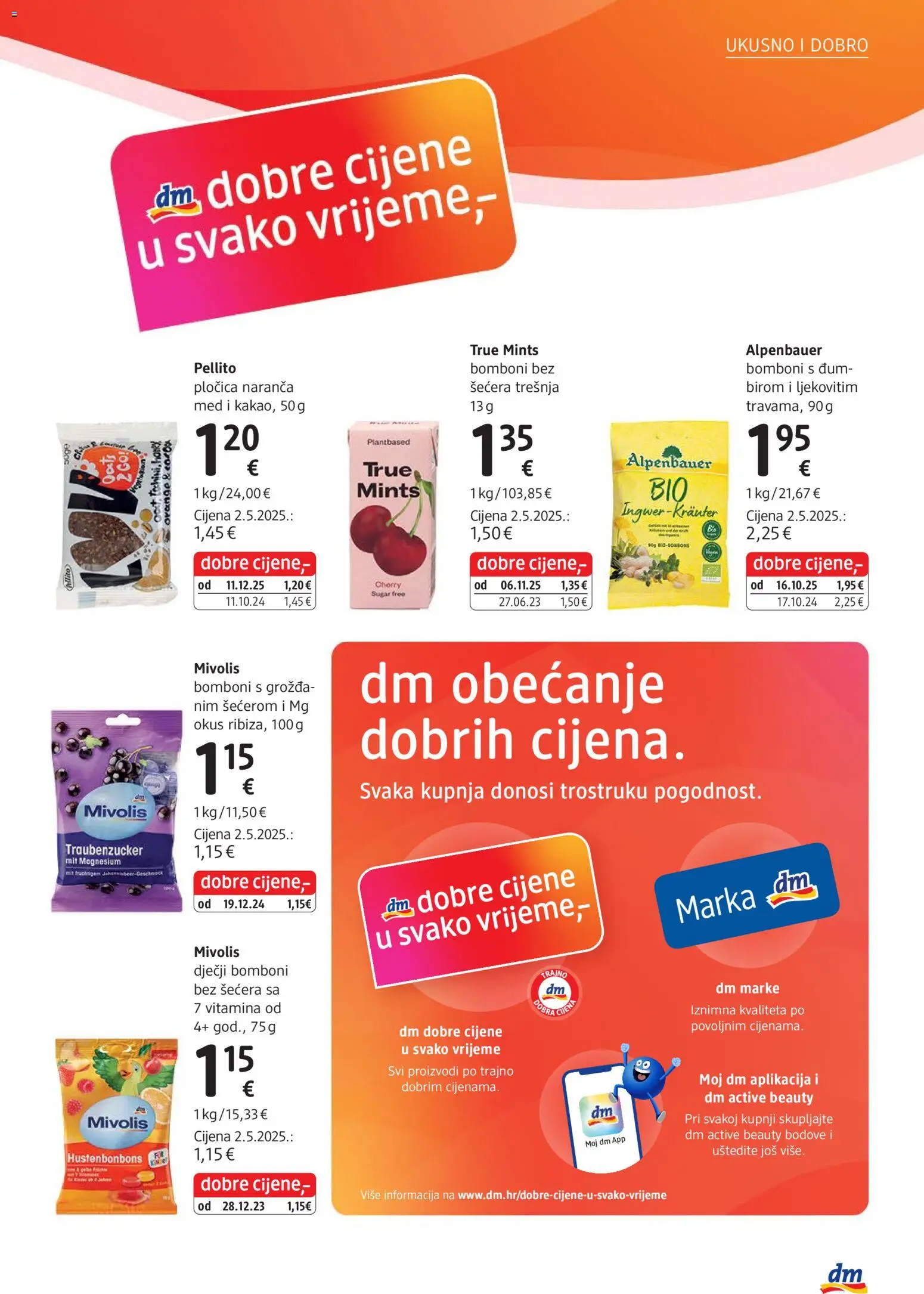 DM katalog | vrijedi od 01.01.2026 | Stranica: 11 | Proizvodi: Med, Bomboni