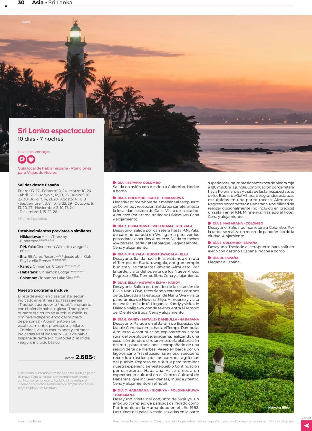 Viajes El Corte Inglés Asia y Oceanía │ válido desde el 01.01.2025 | Página: 30 | Productos: Té