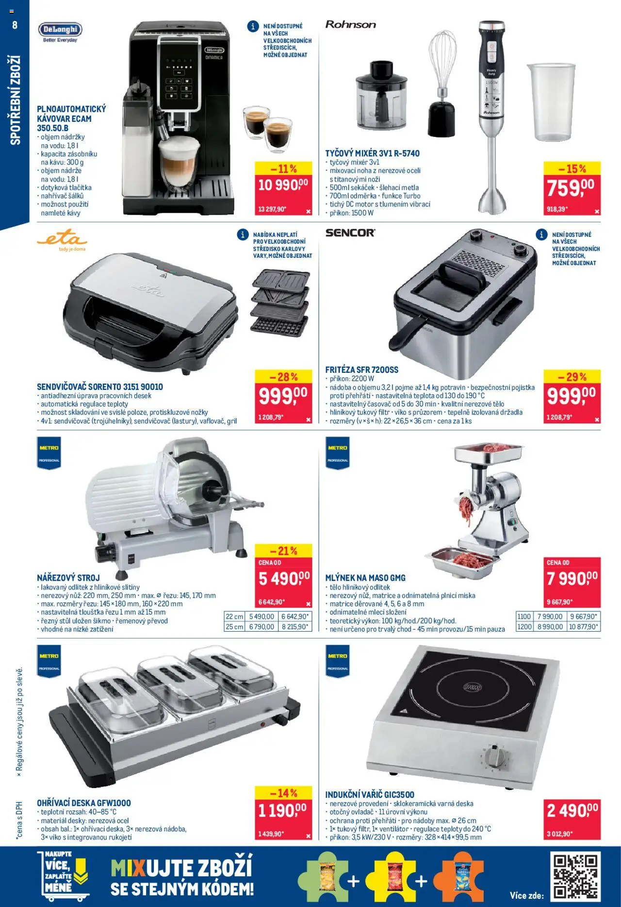 Makro leták - Spotřební zboží od 18.06.2025 | Strana: 8 | Produkty: Gril, Vařič, Stůl, Desky