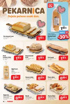 Plodine katalog | vrijedi od 30.07.2025 | Stranica: 16 | Proizvodi: Miris, Kruh, Jabuke, Burek
