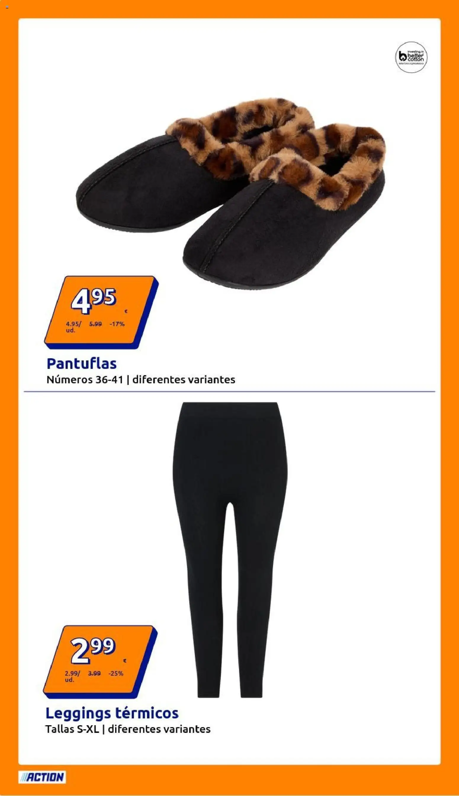 Action - Action ES week 44 2025 │ válido desde el 29.10.2025 | Página: 2 | Productos: Pantuflas, Καστανή ζάχαρη