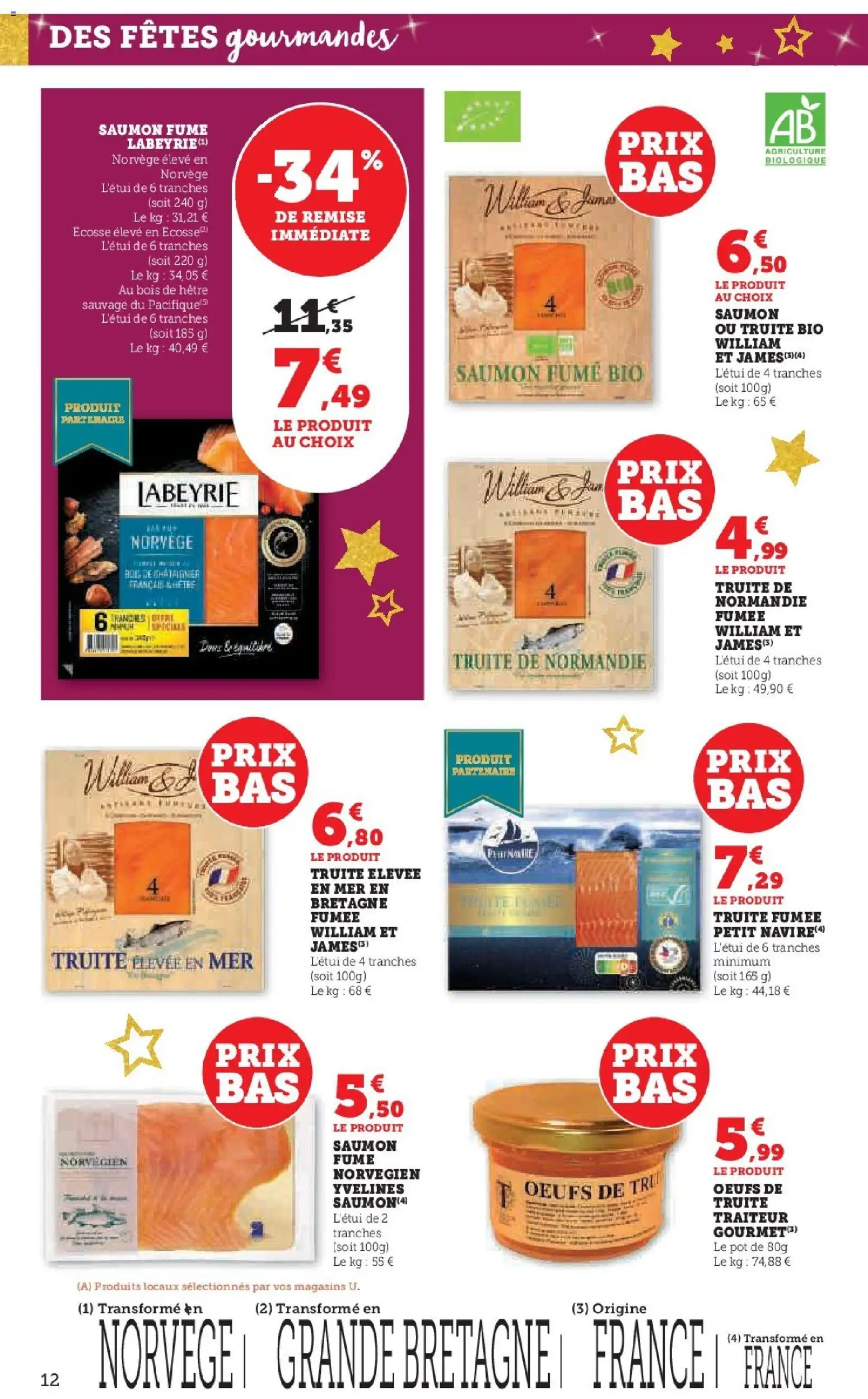 {H1} | Page: 12 | Produits: Bol, Saumon fumé, Œufs, Saumon