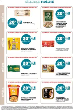Super U - Prévisualisation de Super U - Ma sélection Carte U janvier valide à partir de 02.01.2026 | Page: 18 | Produits: Curry, Tomates, Nouilles, Pâtes