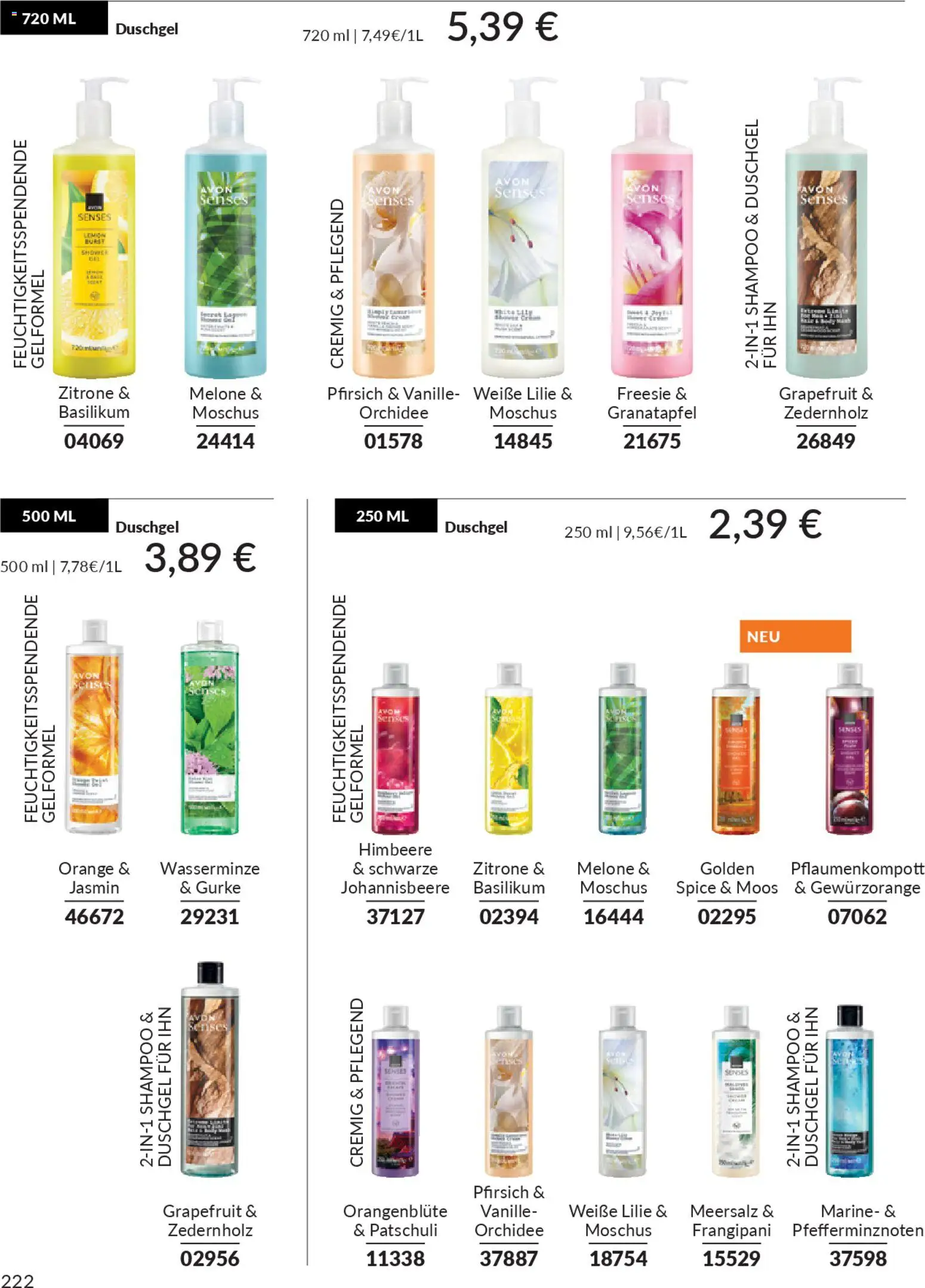 Avon - Black Friday – gültig ab 01.11.2025 | Seite: 224 | Produkte: Granatapfel, Orchidee, Grapefruit, Melone