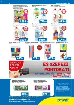 PRIVÁT akciós ujság - amely érvényes a következő dátumtól: 07.08.2025 | Oldal: 4