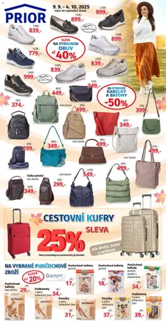 Náhled letáku Prior - Akční Nabídka Obuvi  od 09.09.2025