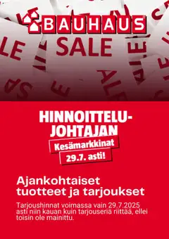 Katso Bauhaus tarjoukset voimassa alkaen 22.07.2025