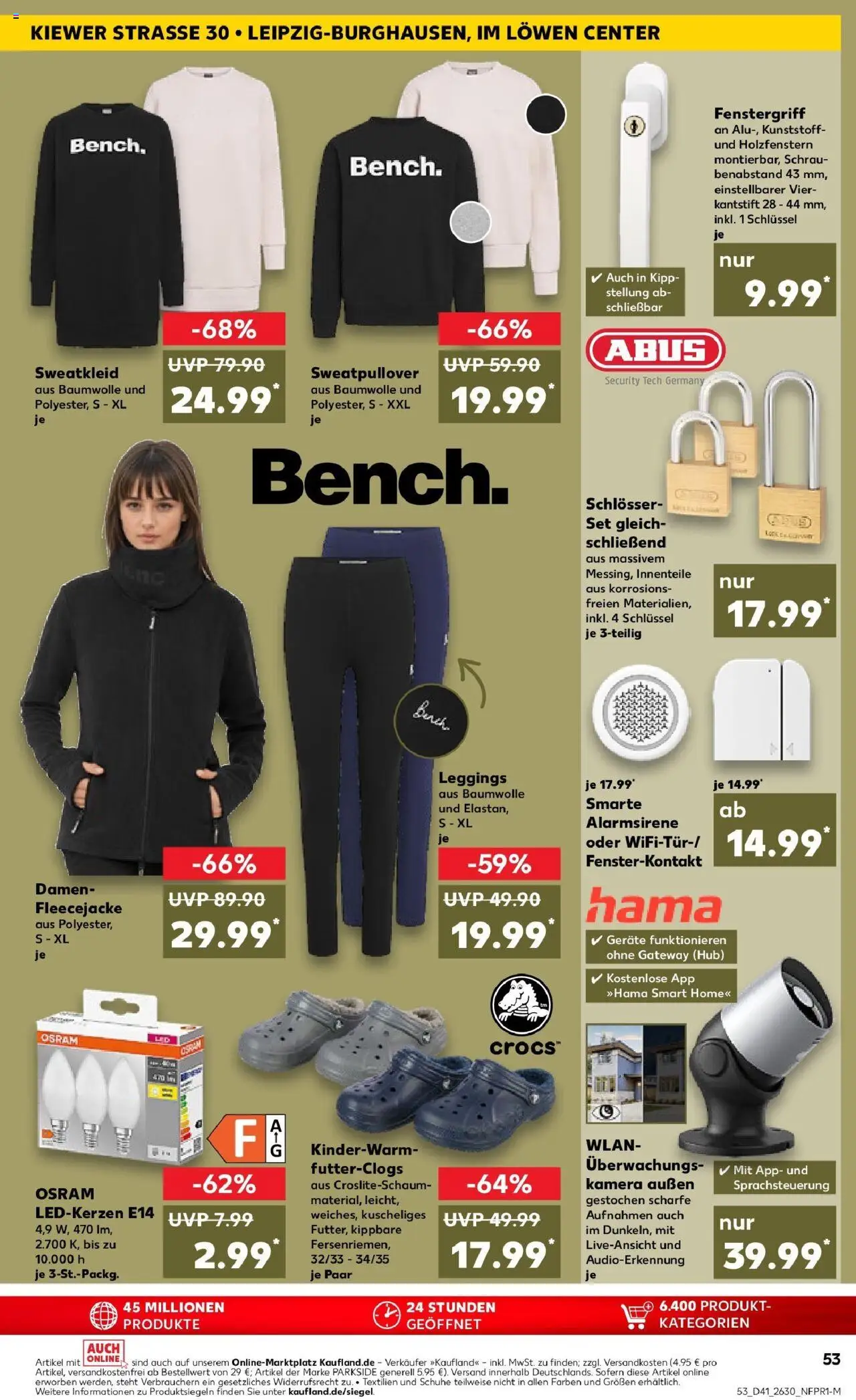 Kaufland prospekt Leipzig	 – gültig ab 13.10.2025 | Seite: 53 | Produkte: Kamera, Sweatshirt, Leggings