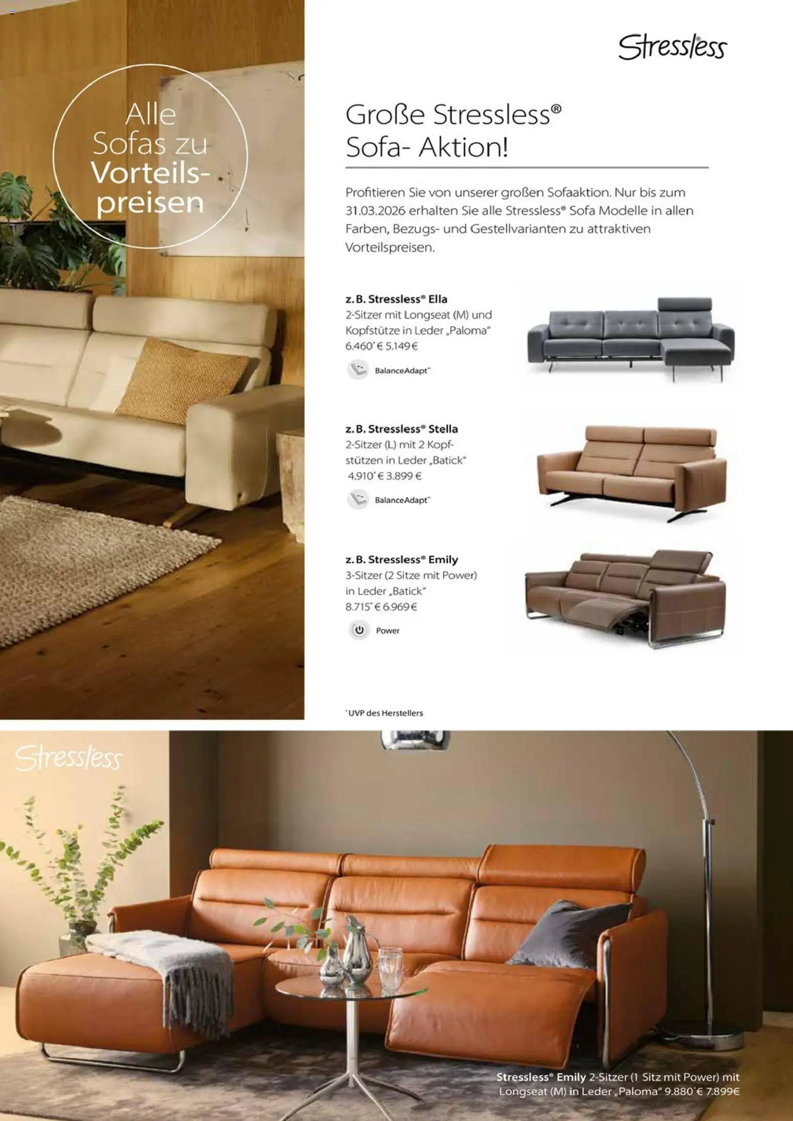 Segmüller Stressless – gültig ab 01.02.2026 | Seite: 7 | Produkte: Sofa