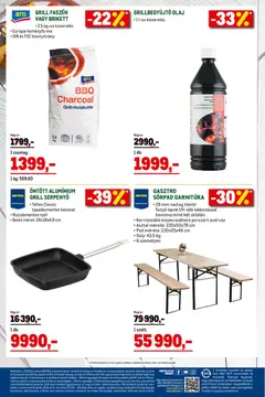 Metro Grillszezon katalógus 2026/04 - amely érvényes a következő dátumtól: 07.04.2026 | Oldal: 20 | Termékek: Sörpad, Grill, Sörpad garnitúra, Serpenyő