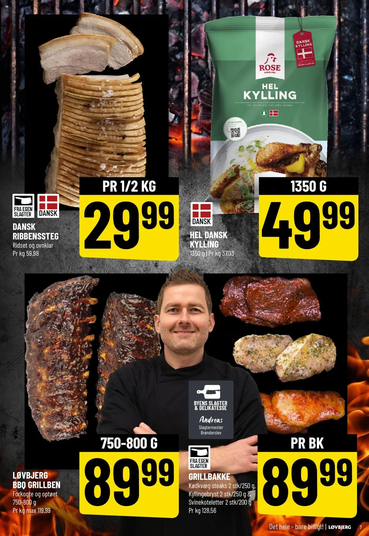 Løvbjerg Tilbudsavis gyldig fra 04.07.2025 | Side: 7 | Produkter: Ribs