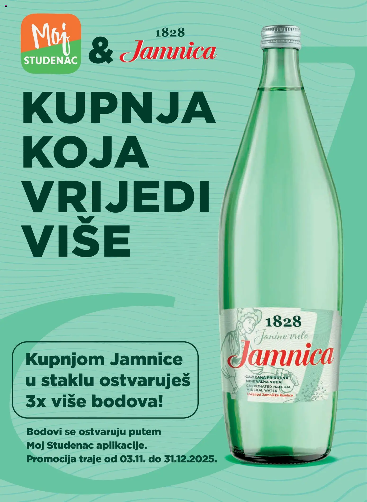 Studenac katalog | vrijedi od 10.12.2025 | Stranica: 10 | Proizvodi: Mineralna voda, Jamnica, Voda