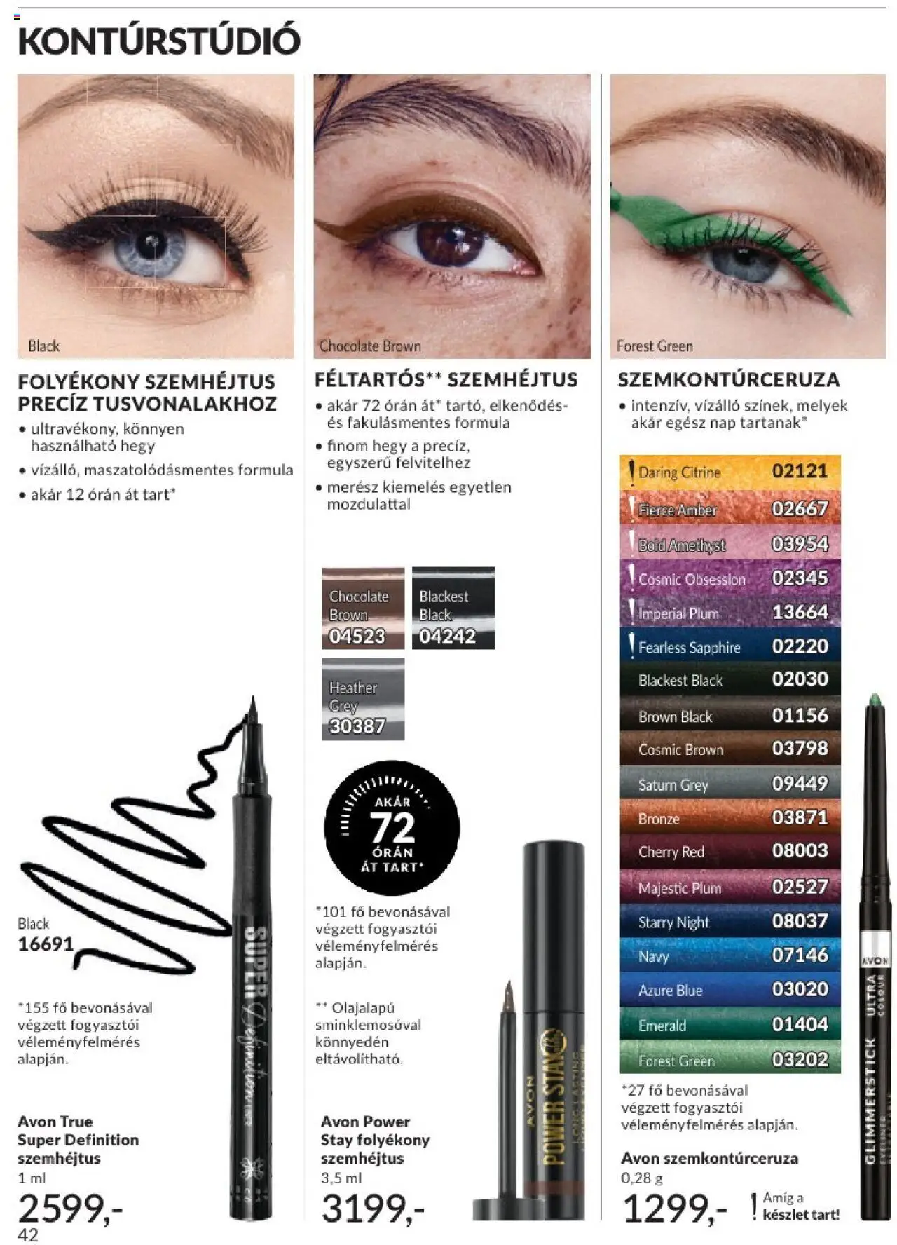 Avon akciós ujság - amely érvényes a következő dátumtól: 01.08.2025 | Oldal: 42