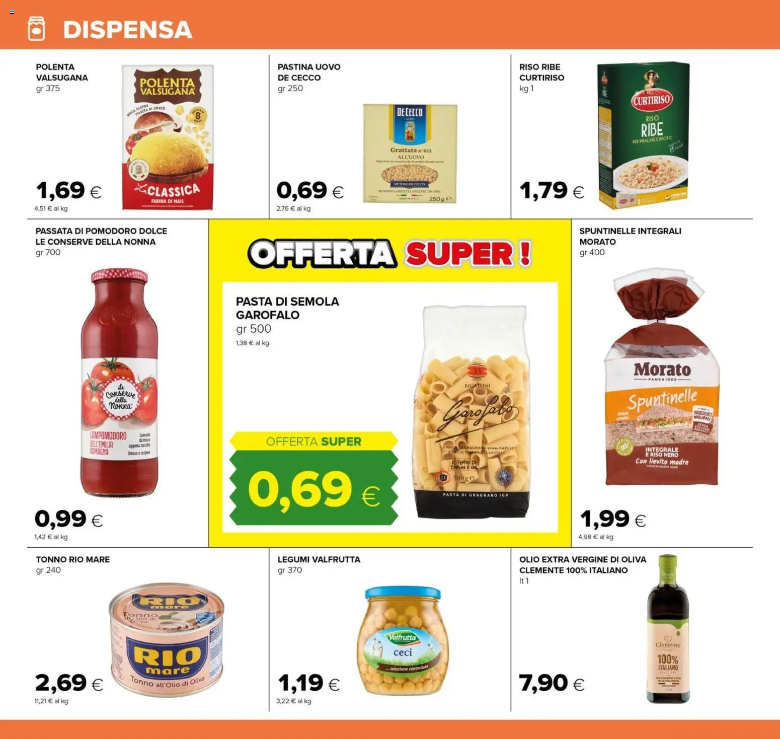 Volantino Oasi del 03.01.2026 | Pagina: 18 | Prodotti: Legumi, Pomodoro, Olio, Mais