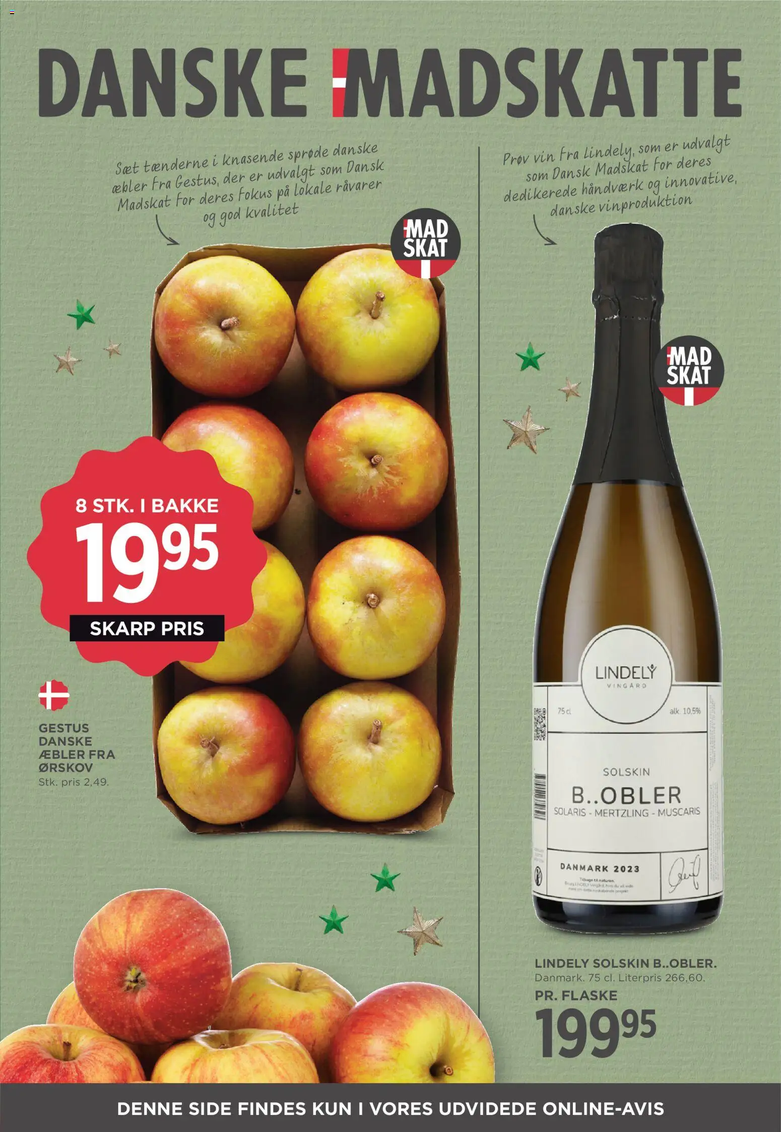 Meny tilbudsavis – gyldig fra 19.12.2025 | Side: 19 | Produkter: Vin, Æbler, Søm
