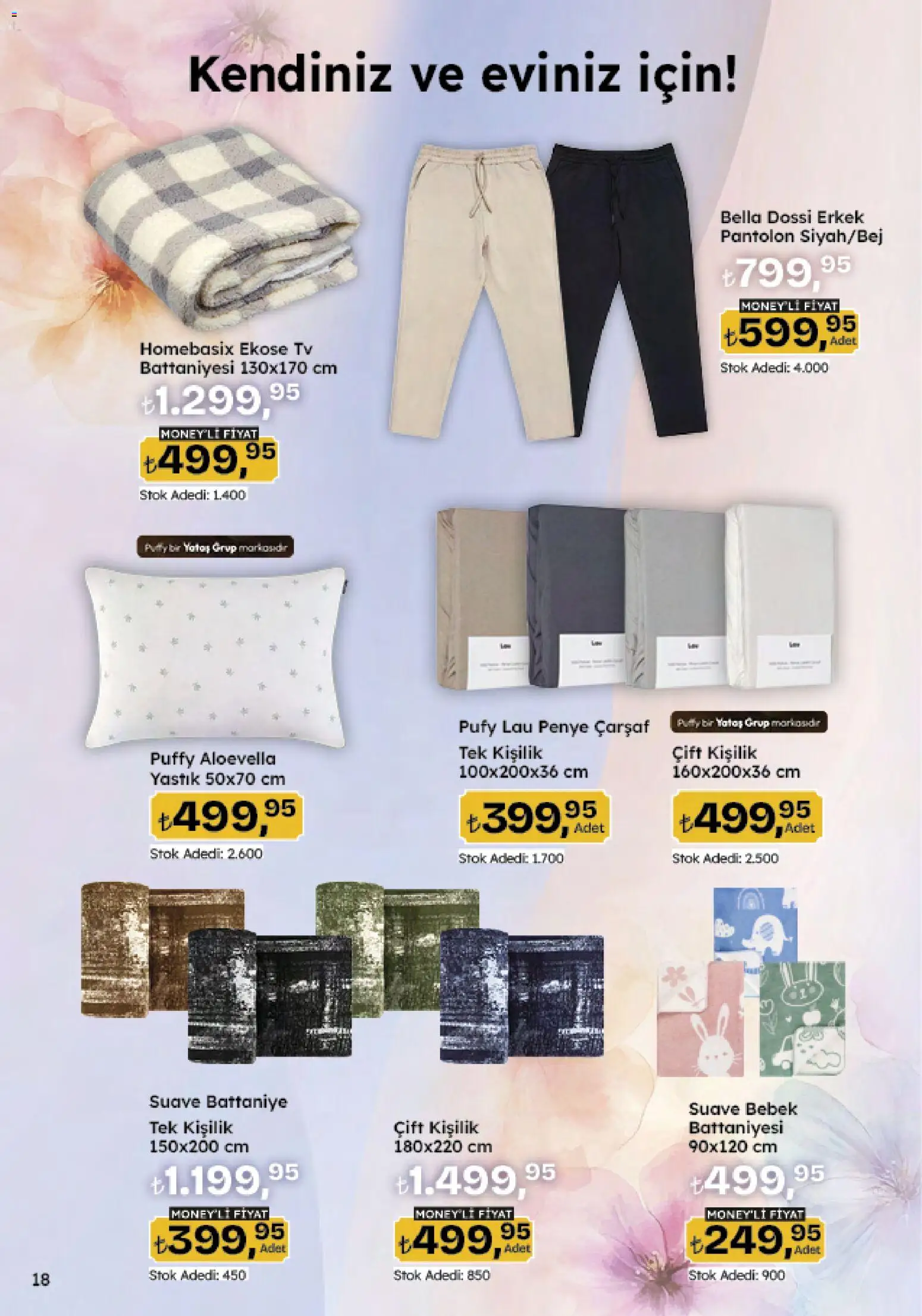 Migros Katalog - 5M Migroskop Dijital - 12.03.2026 tarihinden itibaren geçerlidir | Sayfa: 137 | Ürünler: Yastık, Battaniye, Çarşaf, TV