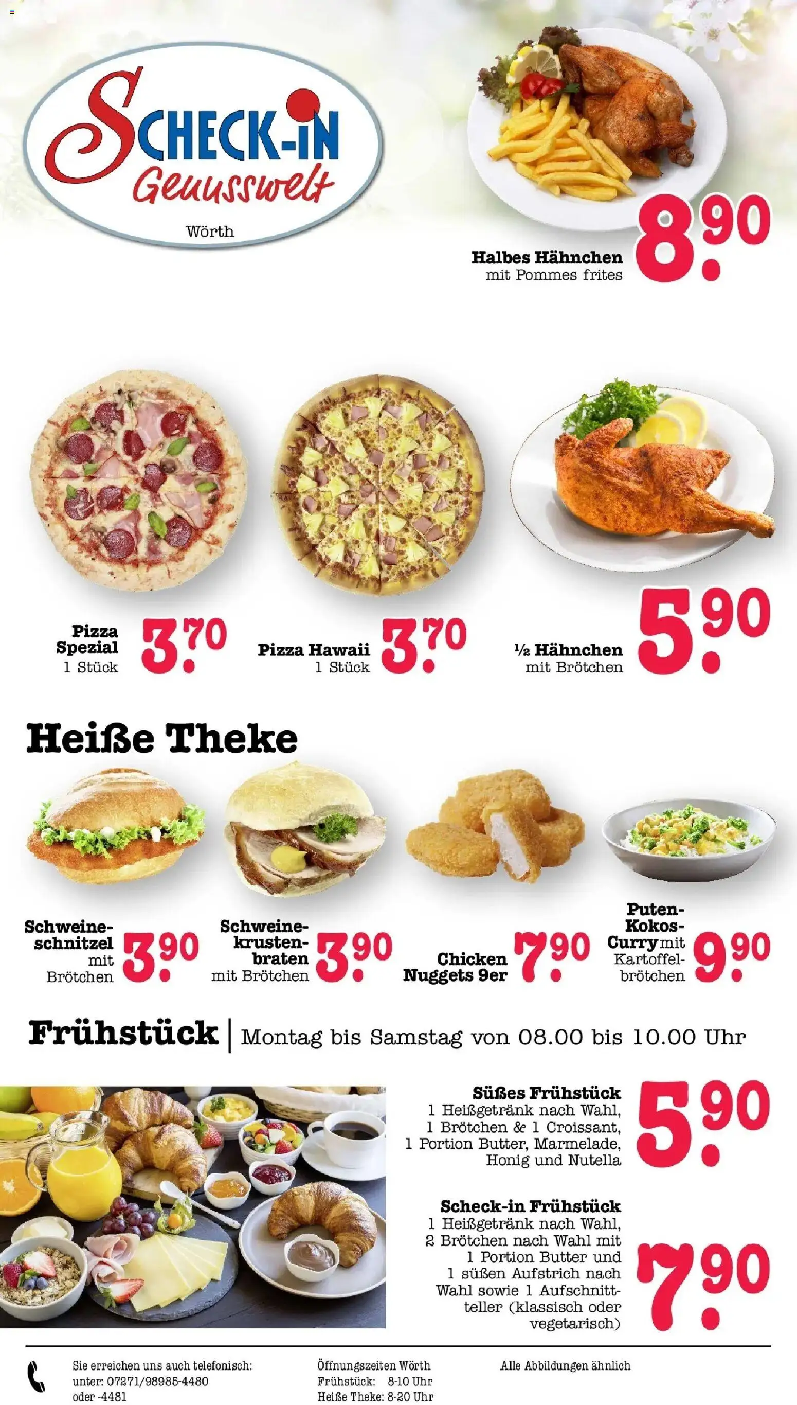 Angebote – gültig ab 23.03.2026 | Seite: 12 | Produkte: Theke, Pommes frites, Nutella, Pizza