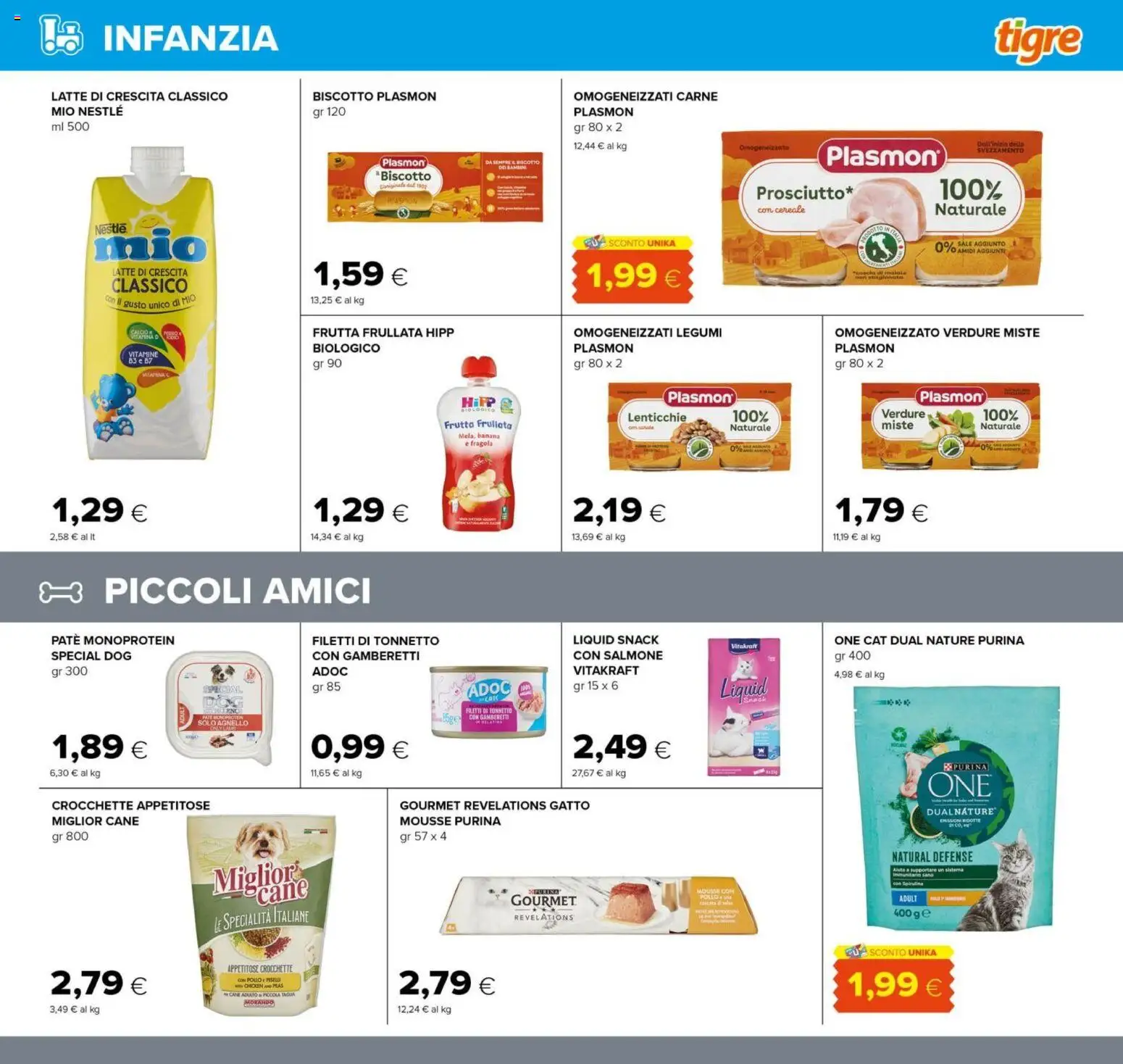 Volantino Tigre del 03.01.2026 | Pagina: 19 | Prodotti: Lenticchie, Verdure, Agnello, Gamberetti