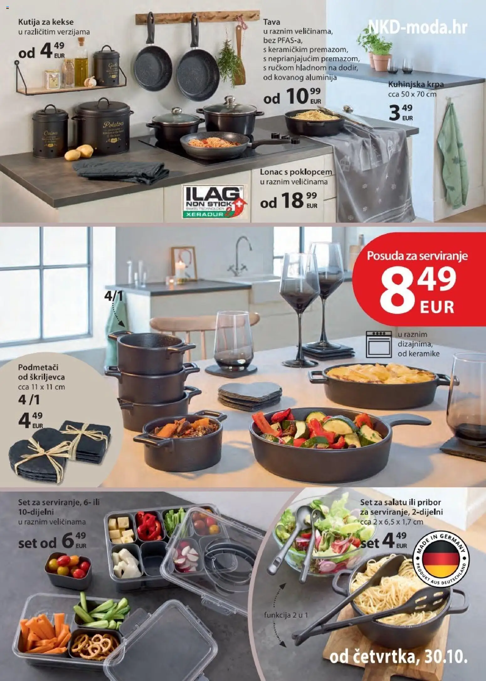 NKD katalog | vrijedi od 30.10.2025 | Stranica: 17 | Proizvodi: Kutija, Krpa, Tava, Lonac