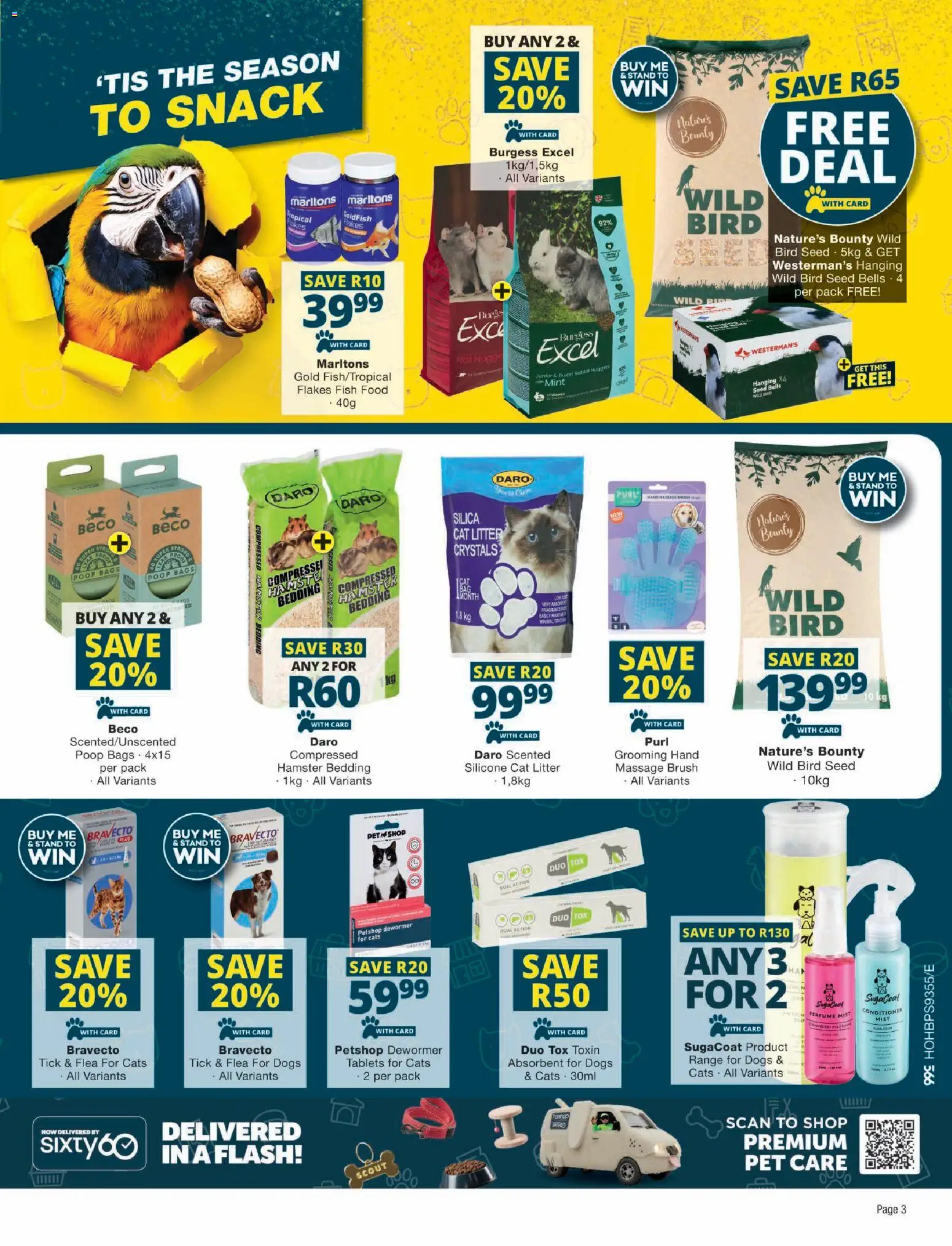 New Checkers catalogue – valid from 08.12.2025 | Page: 3 | Products: Perfume, Flakes, Silicone, Cat litter