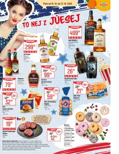 Náhled letáku Globus leták - Brno od 15.10.2025 | Strana: 4 | Produkty: Hovězí, Whiskey, Globus, Jack Daniel’s
