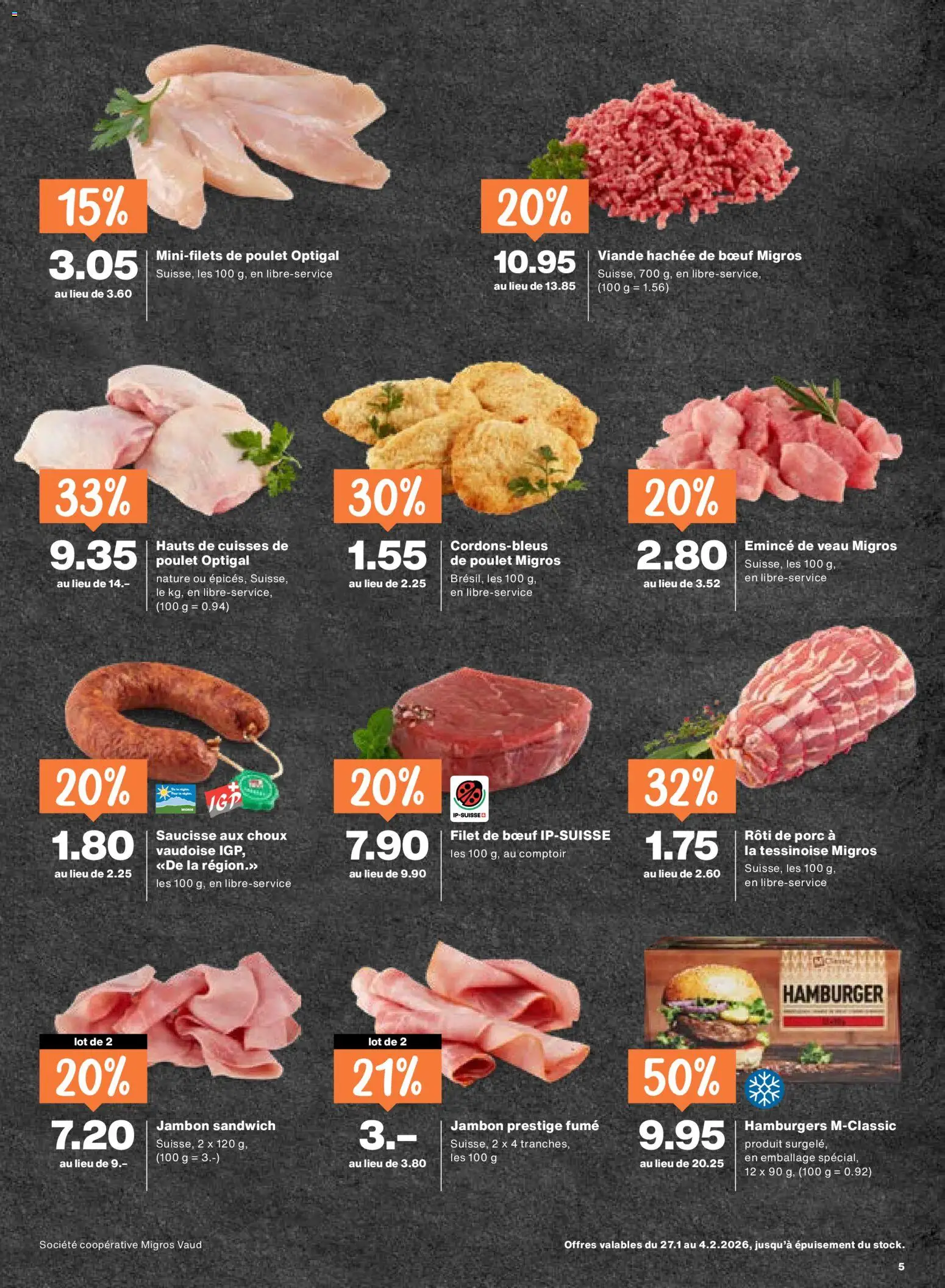 Migros Aktionen FR – gültig ab 27.01.2026 | Seite: 5