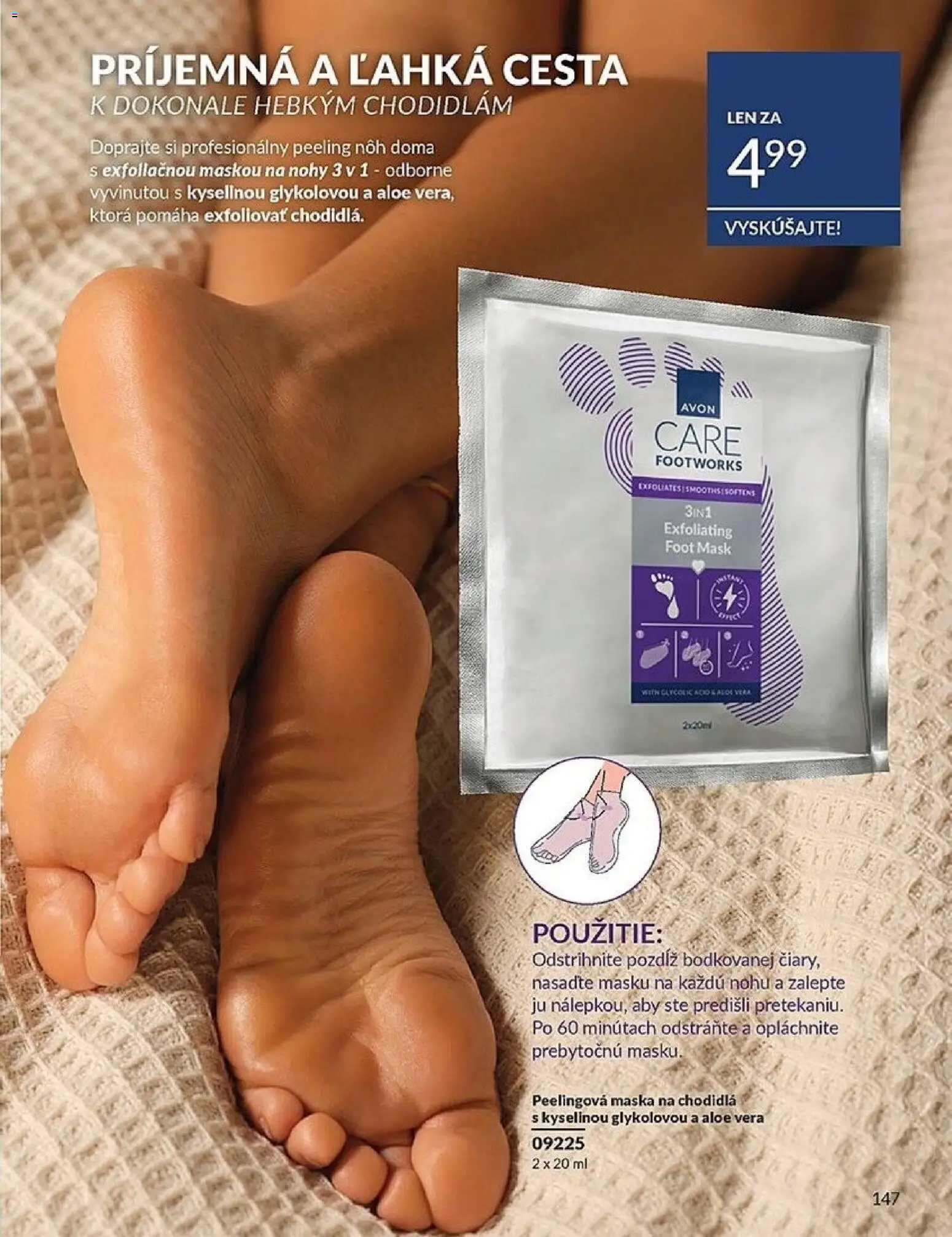 Nové Avon akcie – leták je platný od 01.04.2026 | Strana: 147 | Produkty: Maska, Peeling