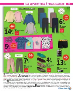 E.Leclerc - Prévisualisation de CHEMISE ADULTE, 100% Lin. Du S au XXXL. Existe aussi en Homme manches courtes au prix de 22,95€ -10€ soit un prix de lancement de 12,95€. Autres coloris disponibles selon modèle. valide à partir de 14.04.2026 | Page: 49 | Produits: Bermuda, Jupe, Chemise, Leggings