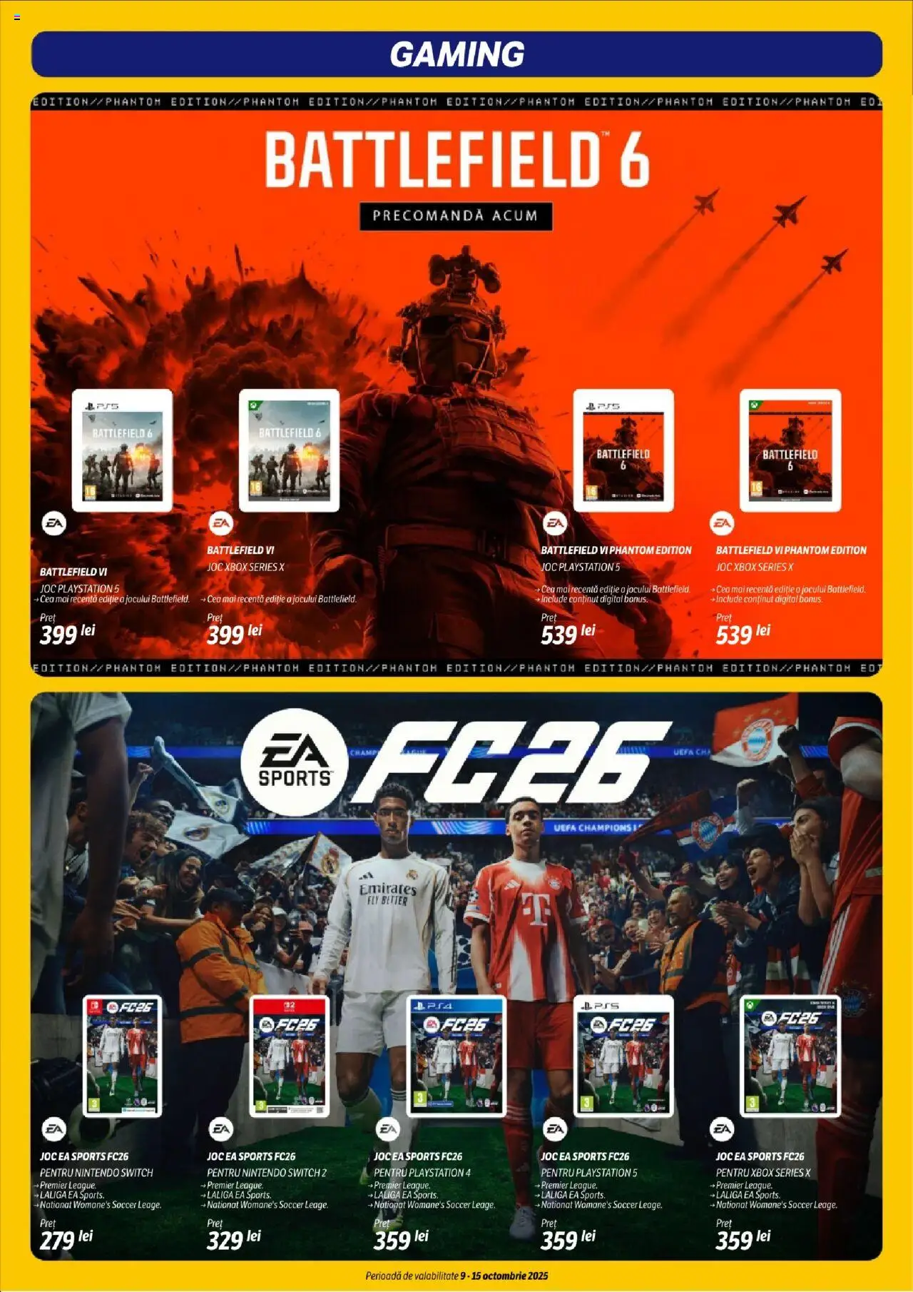 Noul catalog Flanco – valabil de la 09.10.2025 | Pagină: 18 | Produse: Playstation, Xbox, Joc