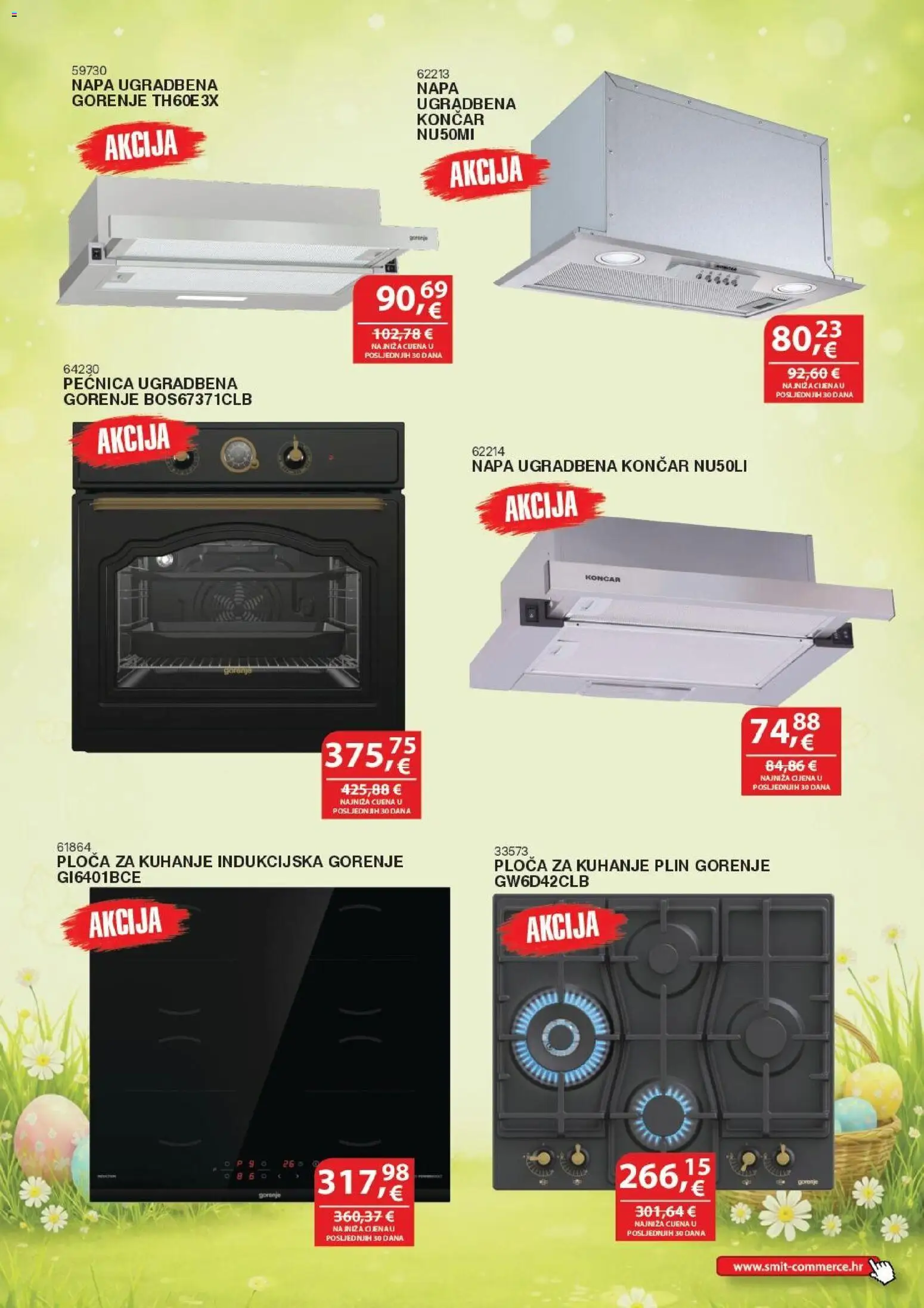 Smit Commerce katalog | vrijedi od 01.04.2026 | Stranica: 3 | Proizvodi: Pećnica, Ploča za kuhanje