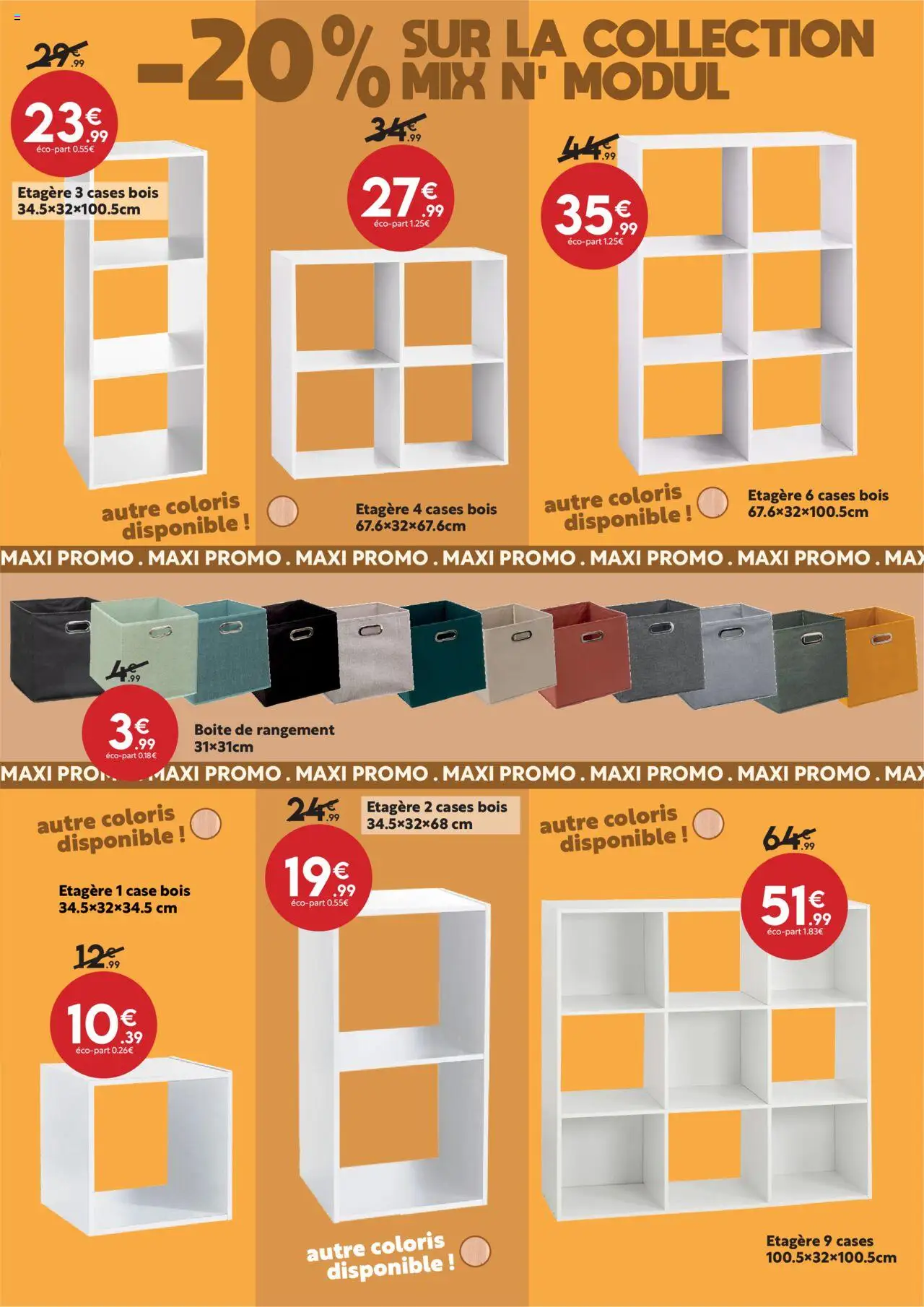  | Page: 3 | Produits: Étagère, Boîte de rangement